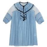 Длинное платье, шифоновая юбка, длина миди, средней длины, А-силуэт