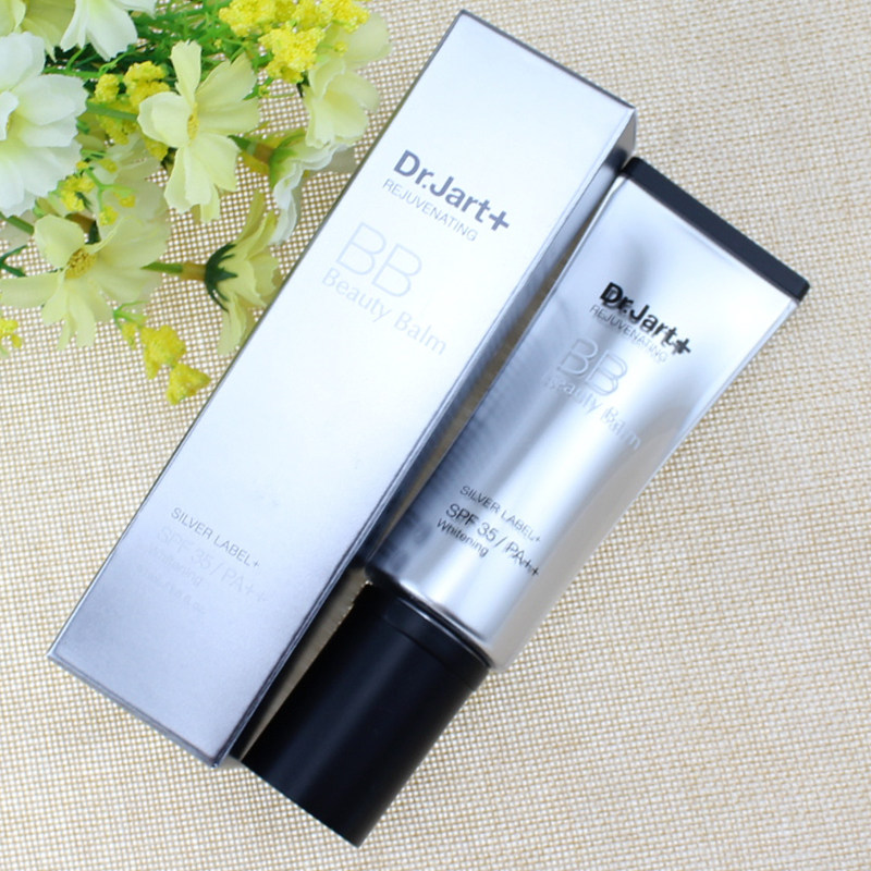 67) Korean Tijia Ting's third generation silver tube BB cream controlled oil flawless sunscreen 40ml