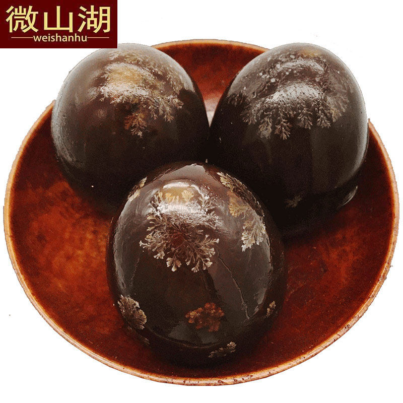 正宗微山湖牌松花蛋皮蛋非溏心变蛋枚农家带土特产散装整箱批发