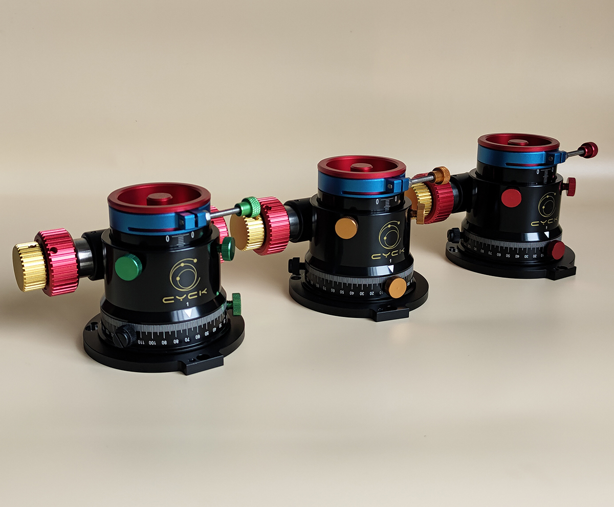 Optimized for deep space shooting, the second generation Cick2 inch two-speed toothed focus seat Xinda Xiao black 150 big black 200