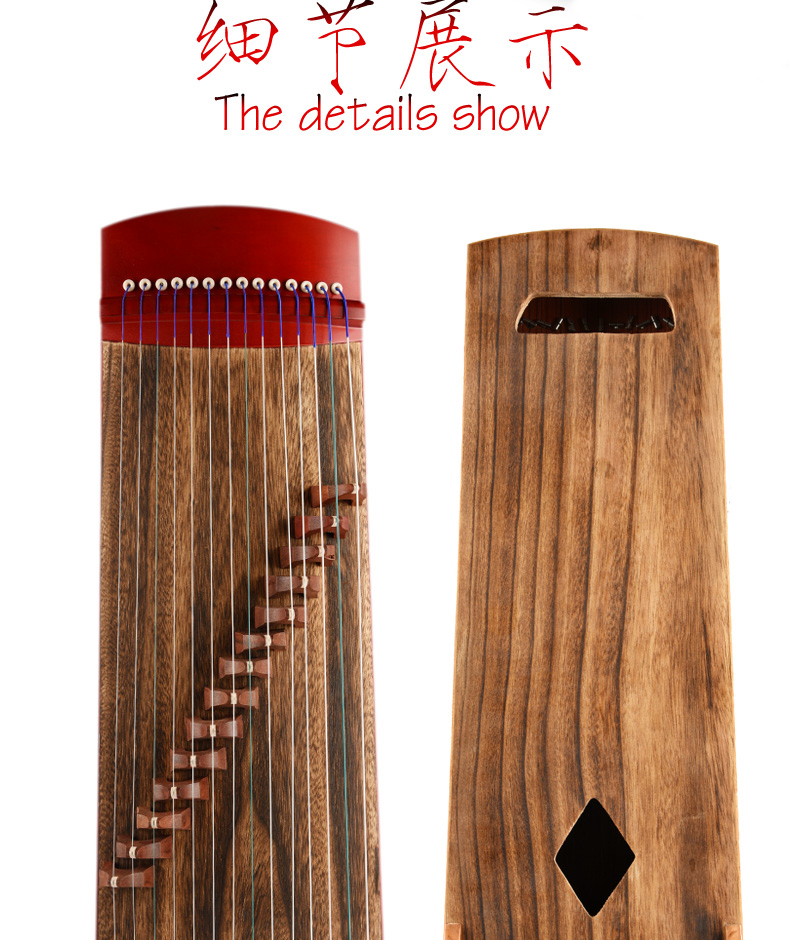 14 chuỗi mini guzheng 70cm dành cho người lớn mới bắt đầu thực hành người hâm mộ thực hành nhỏ guzheng trẻ em thực hành dụng cụ ngón tay - Nhạc cụ dân tộc mua đàn nguyệt