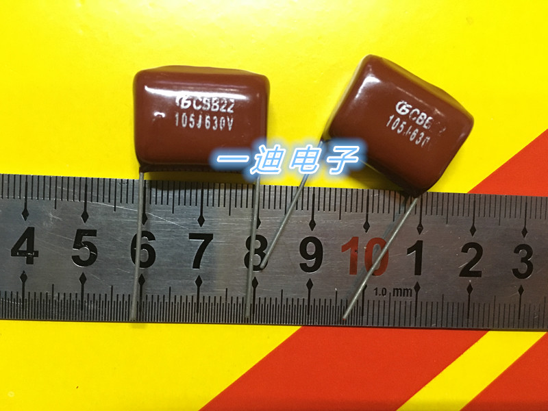 CBB22 capacitor 1KV 1000V 630V 400V 250V 100V 63V 105J 1uf (50 pieces)