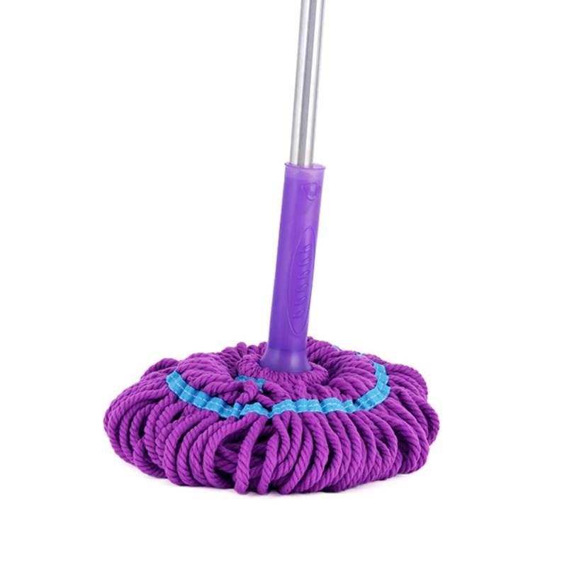 Home Shutter Twist Water Mop Stainless Steel Swivel Self Wringing Dry Mop Home Slopply Drag Magic Drag Hot Pin