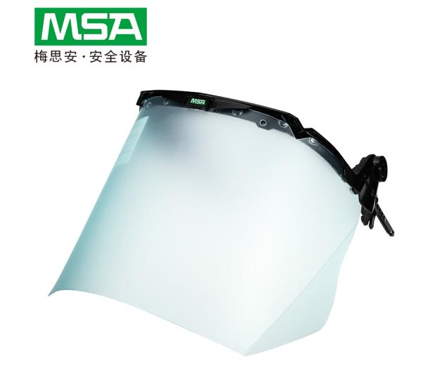 MSA Math Security Slash anti - impact surface screen anti - shock screen PC transparent 10115836 face jacket ear cover