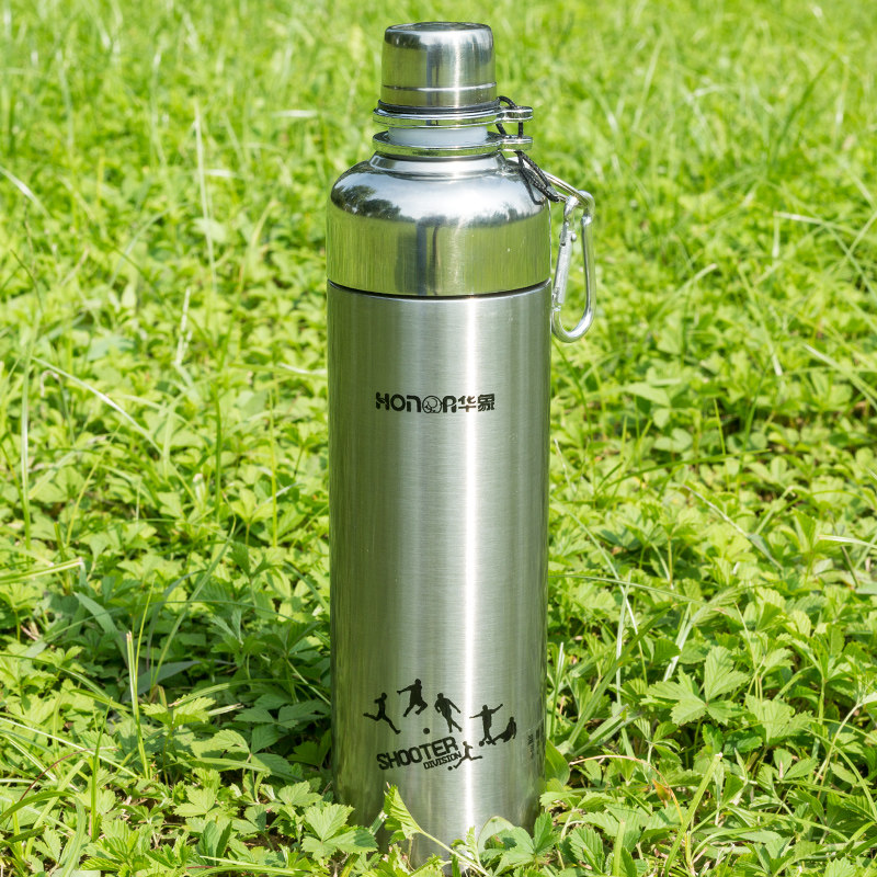 Outdoor sports insulation cold water kettle cup 304 stainless steel portable large capacity cycling student household kettle
