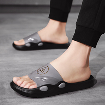 Word drag men 2020 new personality wild mens casual slippers mens summer fashion wear tide soft-soled beach shoes