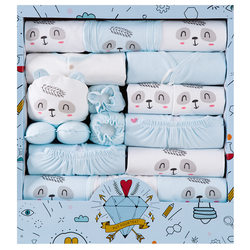 Exquisite Full-Month Clothing Gift Box Set for Infants and Toddlers, Practical Baby Products for Newborn Girls, Baby Gifts for Boys