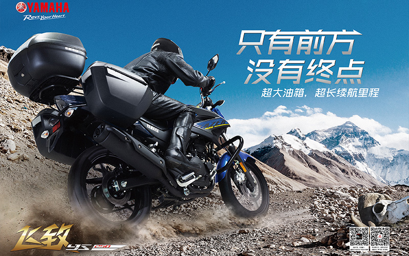 Yamaha Feizhi 250 travel version side box tail box three boxes Shade luggage front bumper