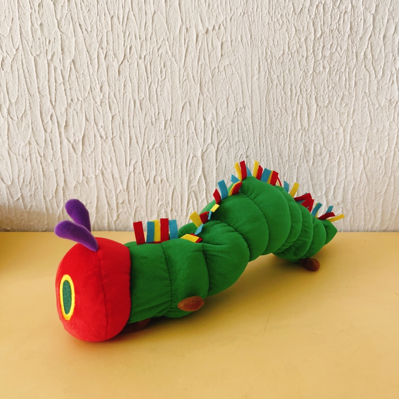 Children's Picture Book Eric Carle Plush Caterpillar Large, Medium, Small Sizes Very Hungry Caterpillar Hand-Held Plush Toy