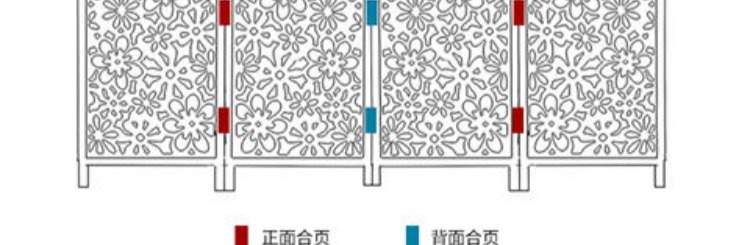 Phòng khách theo phong cách châu Âu hiện đại tối giản màn hình phân vùng màn hình gấp phòng ngủ di động đơn giản hiên chạm khắc rỗng không thấm nước - Màn hình / Cửa sổ giá vách ngăn gỗ sồi