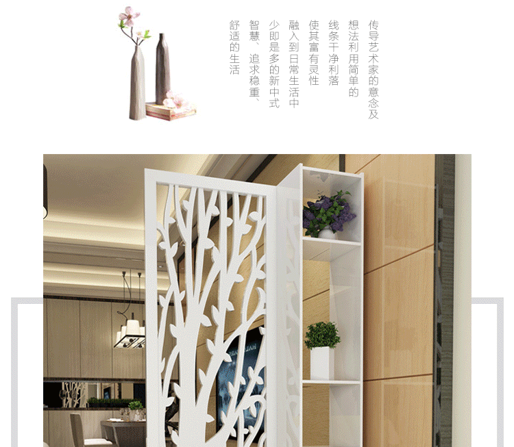 Nhà bếp phòng ngủ và phòng tắm màn hình vách ngăn phòng khách cố định bảng gỗ cách ly phòng nhà đơn giản hiện đại - Màn hình / Cửa sổ vach ngan phong khach va bep
