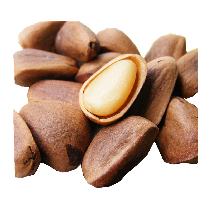 Northeast specialty Xinganling new goods open pine seeds 500g wild red pine seeds original flavor pine nuts full kernels