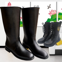 Knight Parade High Riding Boots Honor Guard High Riding Boots Knight Boots Mens and Womens Stage Performance Performance Mongolian Boots