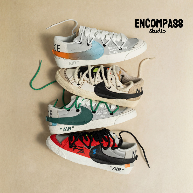 Nike Blazer Remake Deconstructed Colorful Chicago Coffee-Dyed Retro Casual Shoes Encompass Nike Blazer Remake Deconstructed Colorful Chicago Coffee-Dyed Retro Casual Shoes Encompass