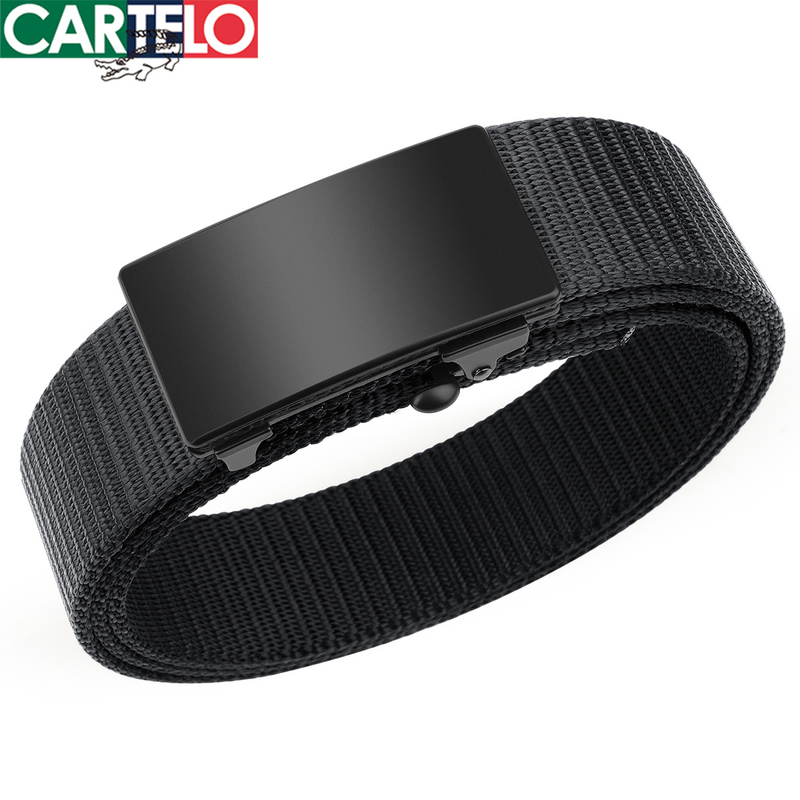 Crocodile Toothless Automatic Buckle Nylon Canvas Belt Casual Belt Business Versatile Men's Dress Pants Jeans Belt Crocodile Toothless Automatic Buckle Nylon Canvas Belt Casual Belt Business Versatile Men's Dress Pants Jeans Belt