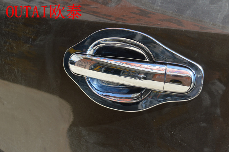 Applicable to 09-17 Volkswagen Tiguan Handles Door Bowl Tiguan Door Bowl Handles Tiguan Decorative Stickers Decorative Modification