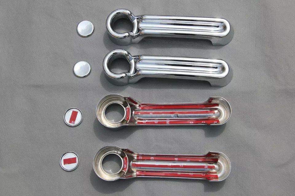 Suitable for JEEP Jeep Wrangler handle shell Wrangler door handle bright cover Wrangler handle plating