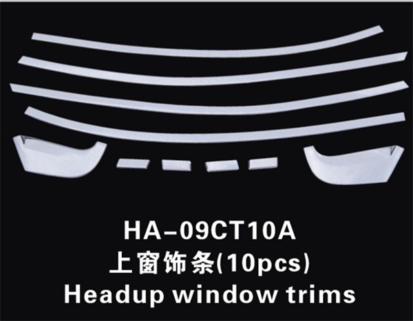 Suitable for 08-14 Honda Fengfan Car Window Trim Strip Car Window Brightening Strip Car Window Strip Modification Special Car Sticker