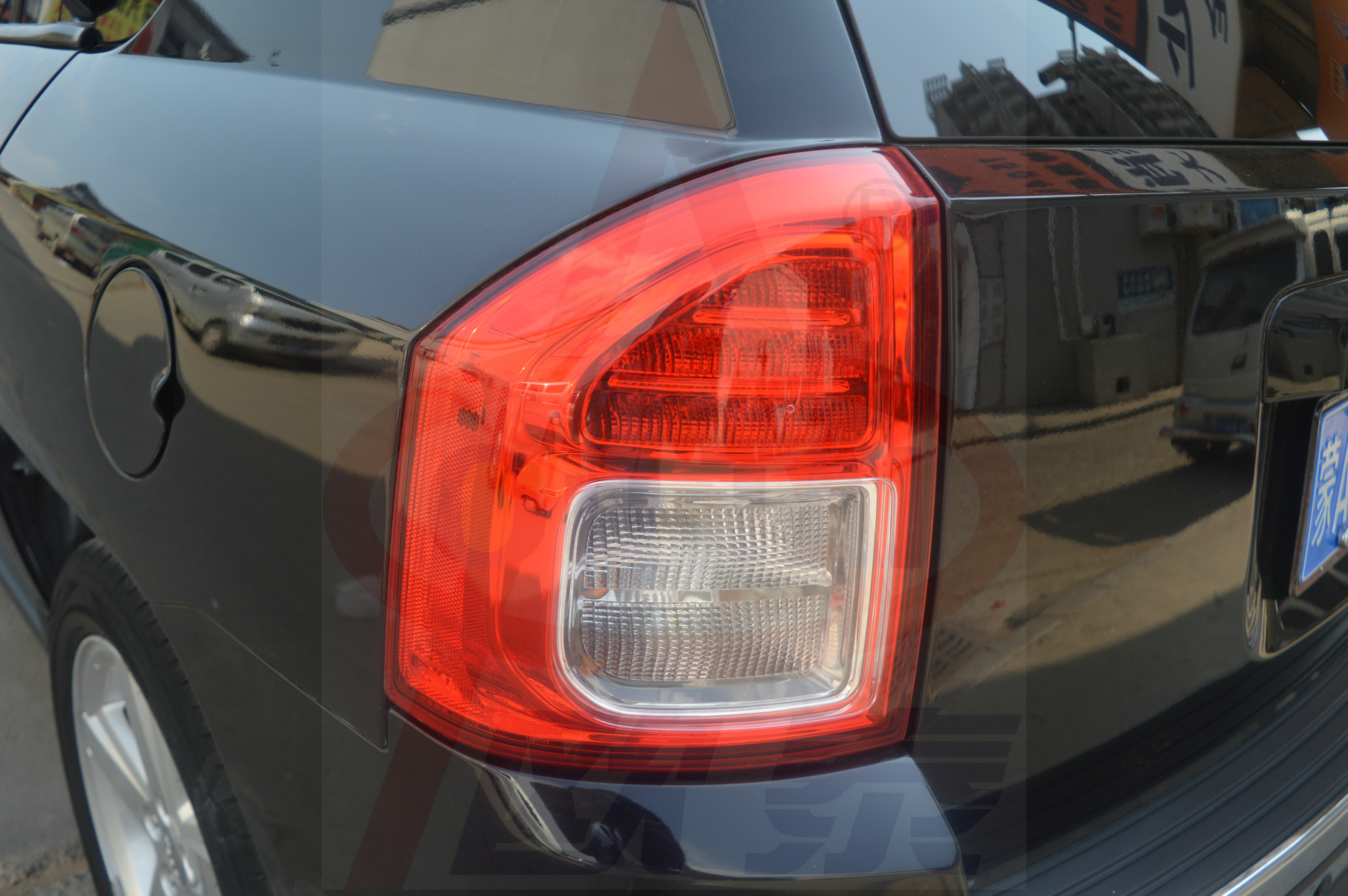 11-15 Guide Headlight Eyebrow Tail Lamp Cover Rear Fog Lamp Cover Front Fog Lamp Ring Bright Strip Decoration Modification