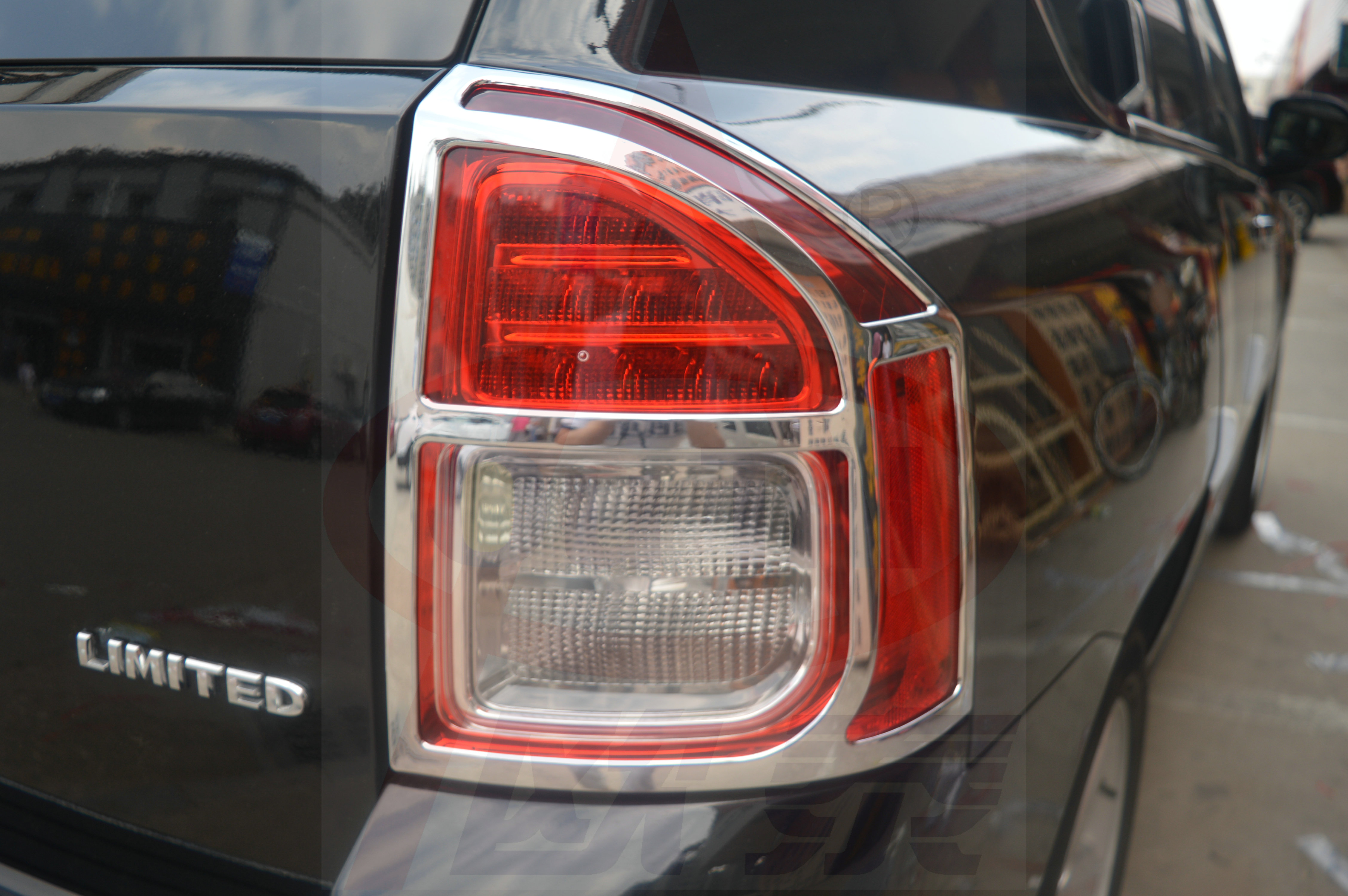11-15 Guide Headlight Eyebrow Tail Lamp Cover Rear Fog Lamp Cover Front Fog Lamp Ring Bright Strip Decoration Modification