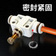 White SA throttling speed adjustment pipe valve quick insertion pneumatic tracheal joint component SA4/6/8/10/12