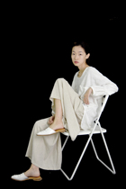 2021 summer and autumn hemp color Japanese Joker wide leg skirt pants small group sand washed linen cold lazy cotton linen heavy industry pendulum