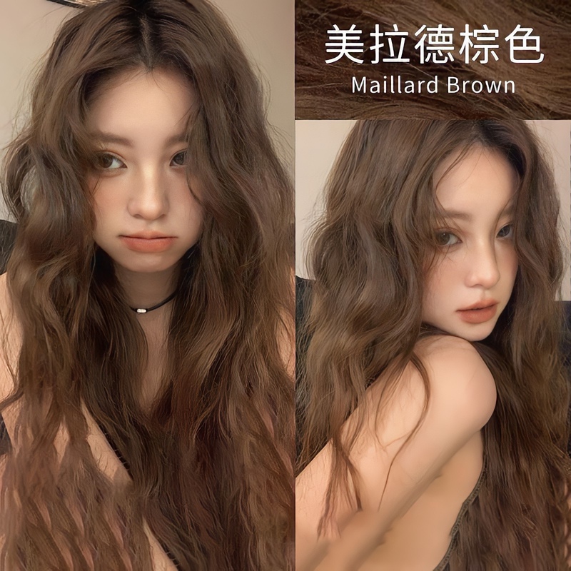 Maillard Brown Hair Dye 2023 Trendy Color Plant-Based Natural Hair Dye for Students to Dye Hair at Home New Style Maillard Brown Hair Dye 2023 Trendy Color Plant-Based Natural Hair Dye for Students to Dye Hair at Home New Style