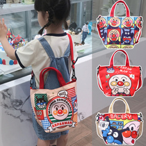 Cartoon cute Japanese bag bag Mommy bread Superman lunch bag bag for the class