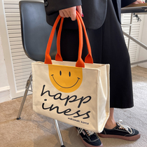 Fashion Mommy Bag Mother and Baby Outbound Light Canvas Handbag Bag Summer Bag Bag with Baby Outdoor Bag