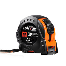 Longyun tape measure high-grade stainless steel household ruler High-precision box ruler 3 meters 5 meters 7 5 meters thickened rim ruler