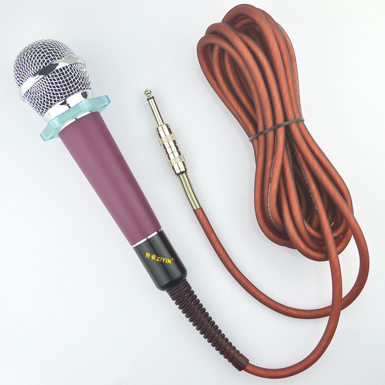 Funyin wired microphone microphone Friends singing mini ktv singing machine headphone headset