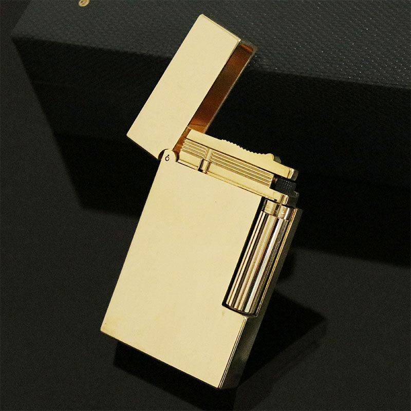 Sullo Zorro Gas Lang Sound Lighter Pure Copper Side Beating Steel Sound Lighter Lettering Lettering Individuality Customization