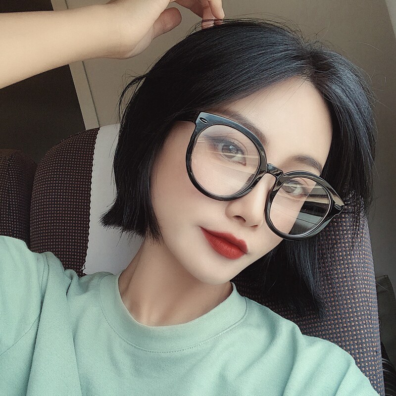 black frame glasses for girls