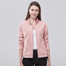 New fleece jacket for women in autumn and winter new polar fleece jacket thickened jacket liner warm cardigan sweatshirt