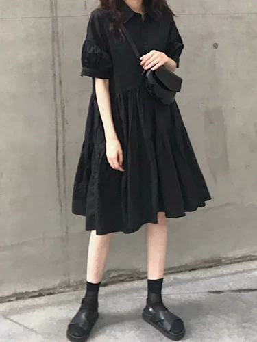 Western Hepburn Little Black Skirt Zhixun French Orange-форма элегантный тонкий вид и сказочное французское нишевое платье 2025 Новый стиль