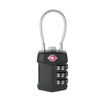 Trolley luggage suitcase anti-theft lock checked customs clearance lock suitcase padlock overseas customs lock tsa password lock