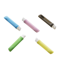 Soft bristle travel set portable compact creative and cute family-friendly soft fine-headed folding toothbrush with shell