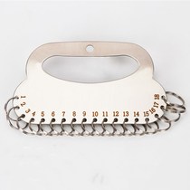 Stainless steel 60-digit keychain keychain 1 5mm Thick keychain Keychain Keychain Keychain Keychain Keychain Keychain Keychain 