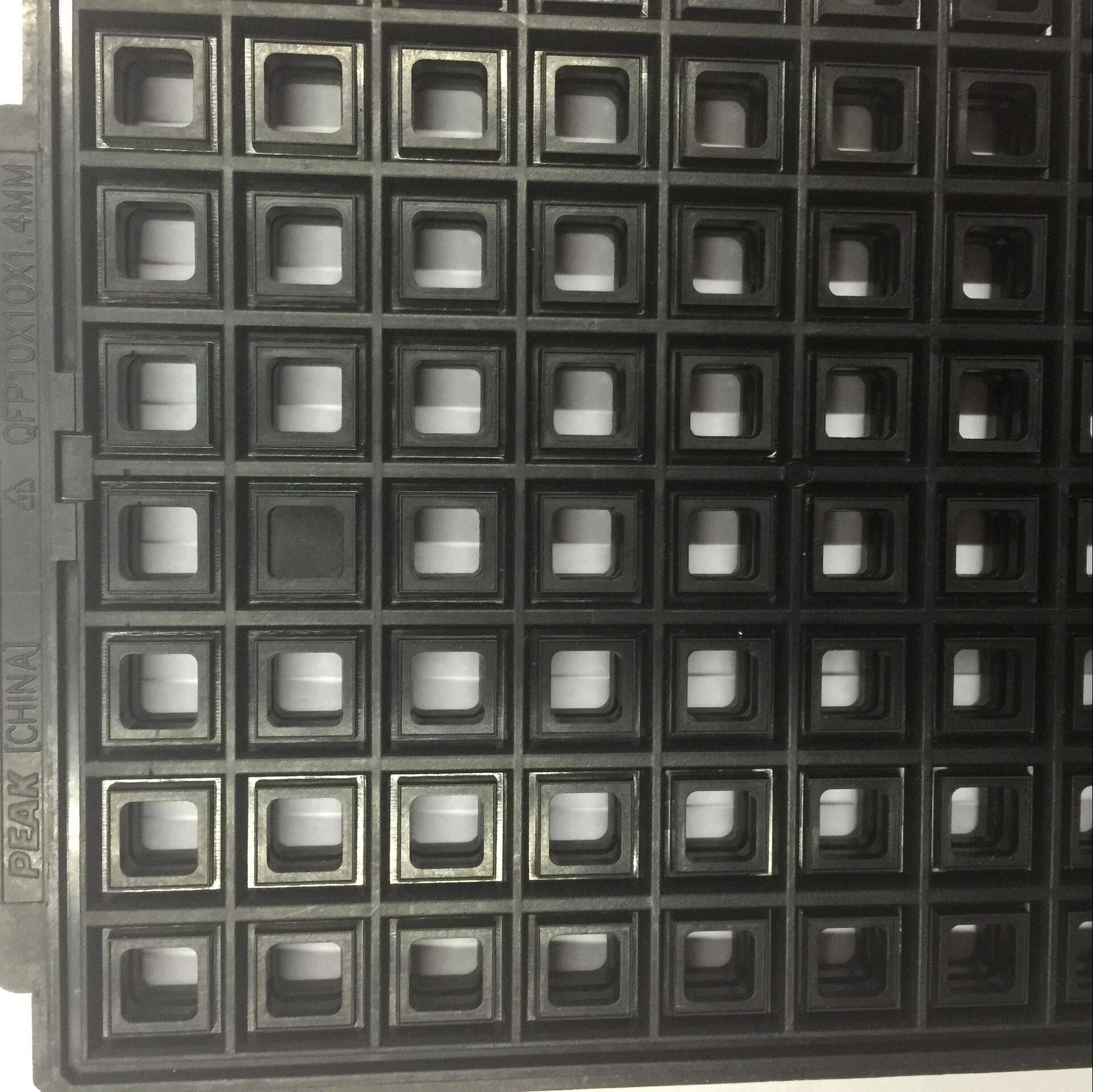 QFP QFN BGA SOP DIP8 IC chip tray anti-static IC tray various specifications for details