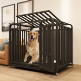 Собачья клетка средняя большая собачья комната с краем туалета маленькая домашняя клетка лабрадор золотой ретривер клетку