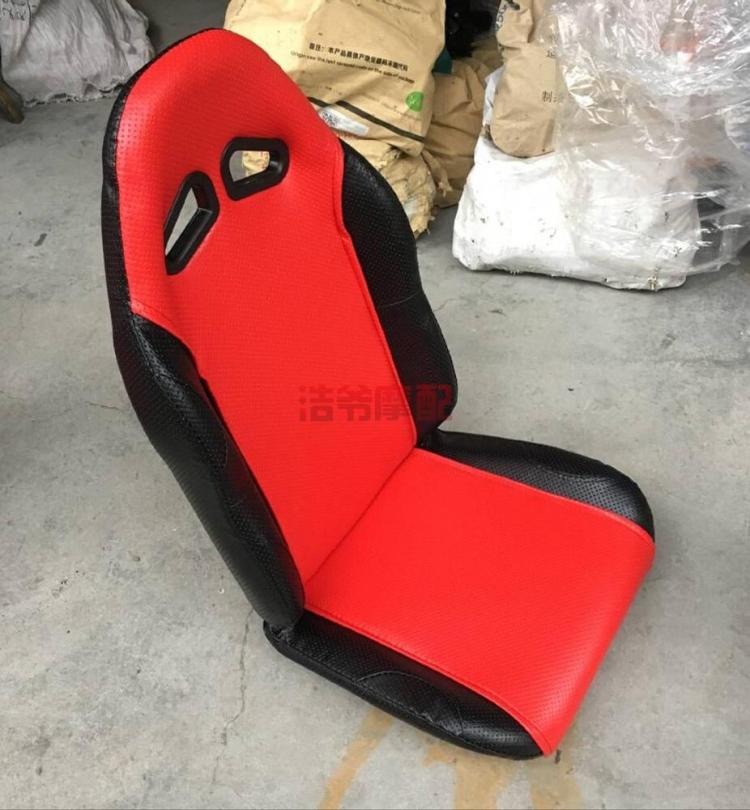 DIY bốn bánh thép ống motart kart đệm với ròng rọc ghế karting đệm ghế sửa đổi yên xe nouvo 4
