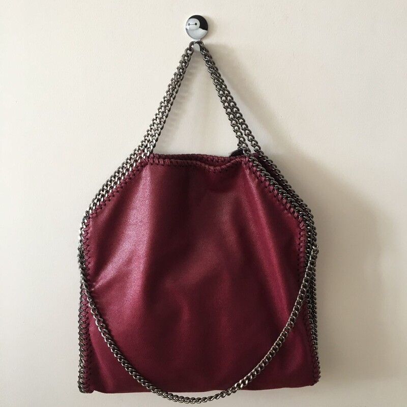 Trendy Casual Spring Style Falabella Original Pvc High-End Stella Chain Women's Bag Three-Chain Shopping Bag