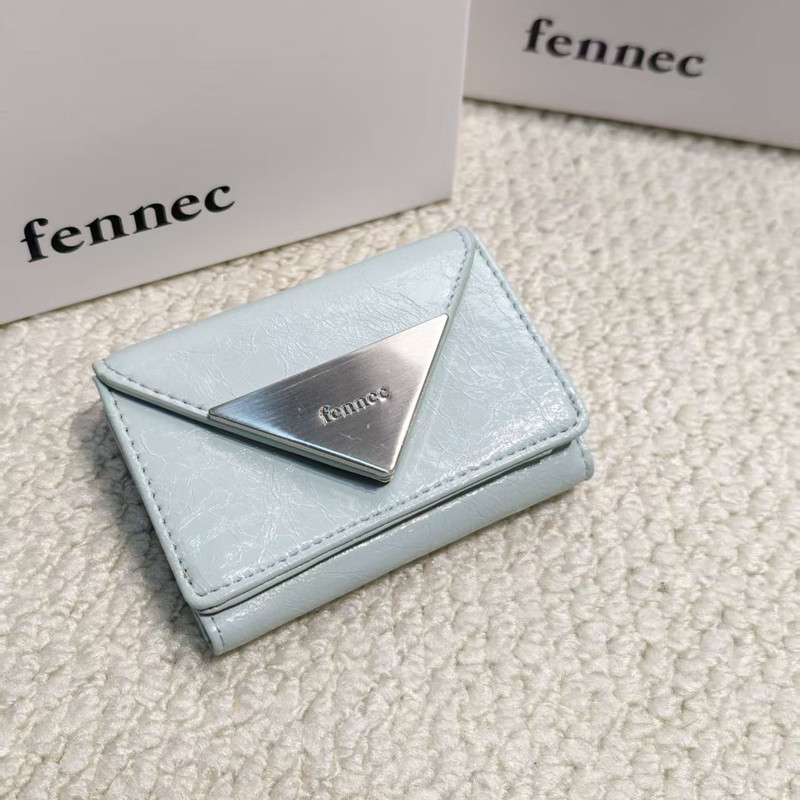 Korean Niche New Model Fennec Wallet 70% off Cute Coin Purse Leather Driver's License Document Holder Simple and Compact