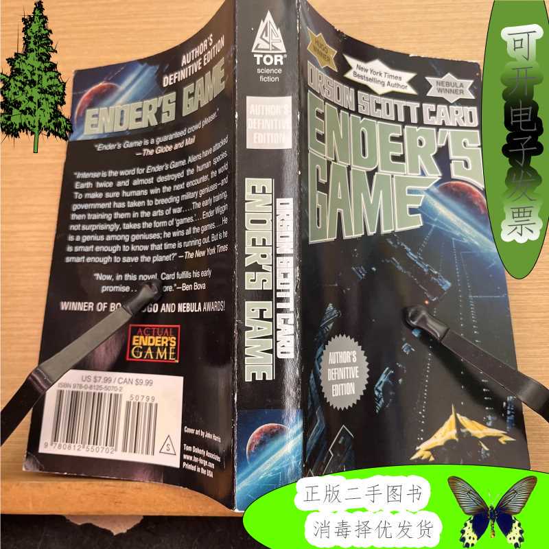 Ender's Game/Orson Scott Card (Written by Orson Scott Card)/Tor Ender's Game/Orson Scott Card (Written by Orson Scott Card)/Tor