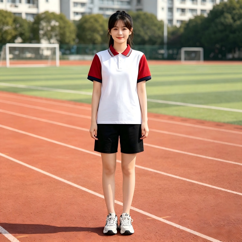 [Gulin] Women's Short-Sleeved T-Shirt Shorts 42002/01A