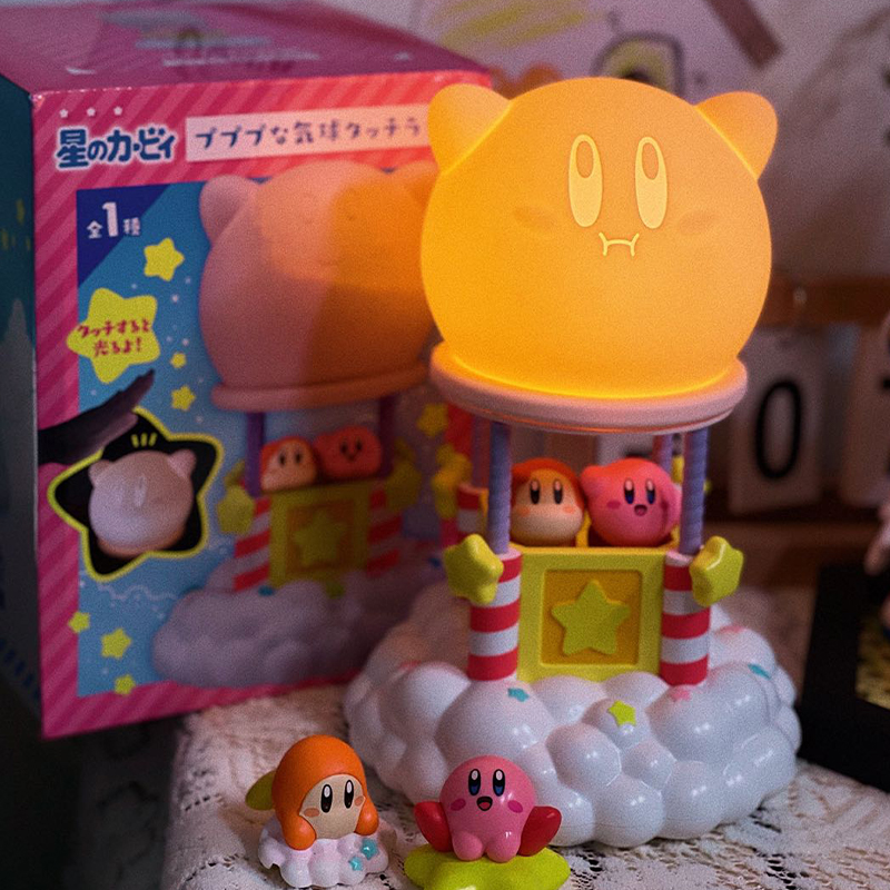 Spot Star Kirby pat light Kirby cute genuine luminous bedside sensor light birthday gift for girlfriend