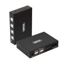 Superior 4-port USB synchronizer KVM switcher game dnf tile synchronous controller anti-detection