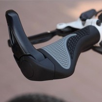 Mountain bike handle cow horn side handle bicycle grip lock meat ball handle rubber sleeve