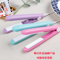 Small Home Mini nougat sealing machine portable hand pressure snowflake cake bag snack plastic heat sealing machine