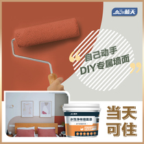 Emulsion Paint Interior Wall Lacquered Interior Morandi Color Paint Color Wall Renovated Home Self Brush Environmentally Friendly Odorless Paint